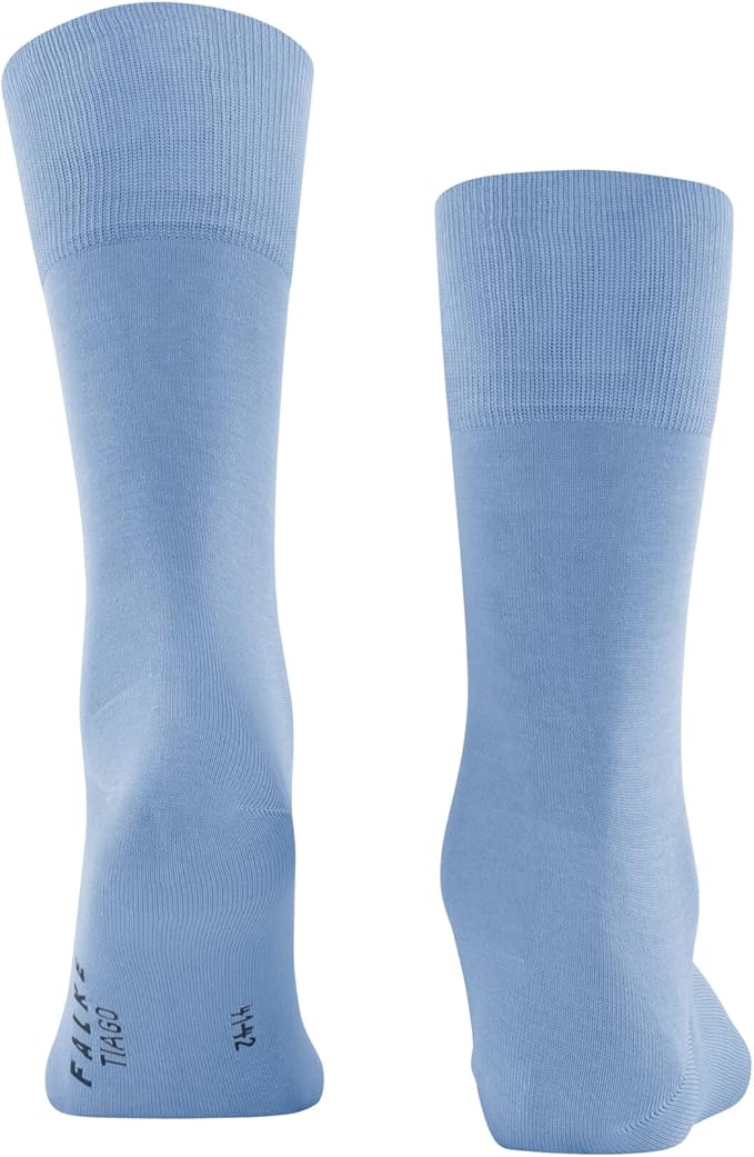 FALKE Men's Tiago Dress Socks, Sustainable Cotton, Crew, 1 Pair