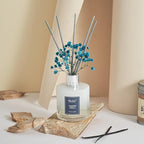 Airkeep Reed Diffuser Set/Cashmere Vanilla/6.76 fl oz(200ml)/1 Pack/Home & Office Decor Aromatherapy Diffuser Oil Gift Set