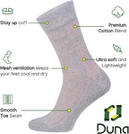 Men's Socks, Ultra Thin Breathable Cotton Mens Dress Socks (5 pack), Super Soft and Lightweight Sock for Men