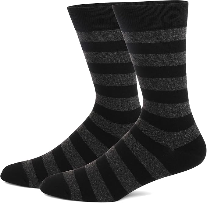 HHX YONLEE Dress Socks 5/6/10 Pairs Crew Argyle Colorful Cotton Novelty Casual Happy Fun