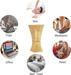 Hand-Carved Charcoal Incense Burner - Bakhoor Burner Magnificent Oud Frankincense Metal Burner for Office & Home Decor - Rust Proof Incense Holders for Yoga Spa Meditation(Gold)