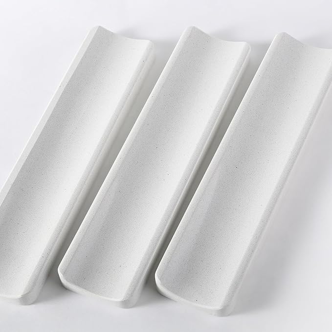 Koville Italian Quarella Engineered Marble Incense Holder, Incense Holders for Sticks, Sturdy Incense Burner Ideal for Meditation and Relaxing, Easy to Clean(Ariete Quarella)