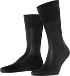 FALKE Men's Tiago Dress Socks, Sustainable Cotton, Crew, 1 Pair