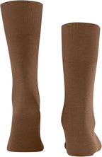 FALKE Men's Airport Dress Socks, Premium Merino Wool Cotton Blend, Sustainable Luxury, Eco-Friendly Business Casual, 1 Pair