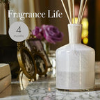 LAFCO New York Reed Diffuser Refill, Star Magnolia - 8.4 oz - Up to 4-Month Fragrance Life - Includes Natural Wood Reeds - Free of Dyes & Propellants - Made in The USA