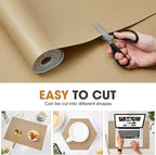 Shelf and Drawer Liner, Kitchen Cabinet Liners Non-Adhesive Thick Non-Slip Waterproof Washable Fragrant Mats Protect Dresser Shelves Cupboard Bathroom Cabinets, Beige, 12 in X 20 FT