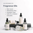 Calyan Wax Co. Non Toxic Room Spray, Lavender + Bergamot Air Freshener, Non Aerosol Natural Room Mist, Aromatherapy Spray with Essential Oils, 4fl oz