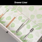 Cooyes Shelf Liner – Premium Non-Adhesive Cabinet & Drawer Liner for Kitchen – Waterproof Shelf Paper with Modern Pattern – Durable EVA Cabinet Mat – Easy to Cut