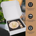 Natural Marble Incense Holder, Palo Santo and Sage Burner, Handmade Incense Burner for Smudging, Incense Burning, and Home Decoration (Cream)