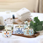 Scented Soy Wax Travel Tin Jar Candles - 2.5 OZ Gifts for Home, Mom - Christmas, Birthday, Thanksgiving, Mother's Day - 16 Pack