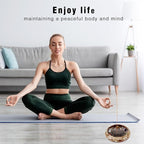 Incense Stick Holder - Ceramic Incense Burner， Crystal Lotus Incense Holder, Incense Burner for Cone, Coil, Sage Cones, Frankincense, and Palo Santo