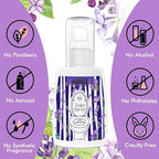 Toilet Spray 2Oz, Lavender Scent, Bathroom Deodorizer, Travel Size Air Fresheners, 2 Pack