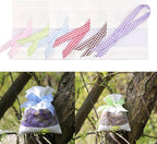 Sachet Empty Bags Linen Fabric Bags Organza Gauze Bags for Lavender, Spice and Herbs