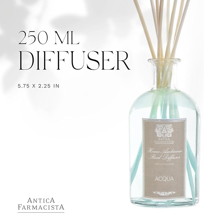 Antica Farmacista Home Ambiance Diffuser, Acqua, 8.45 Fl Oz