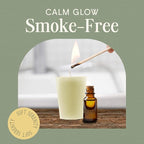 Mister Candle Tranquil Harmony Collection, Handmade Scented Votive Candles Bulk, Aromatherapy Candles with Soy Wax and Essential Oils, Made in USA, (Set of 9, Palo Santo & Sandalwood)