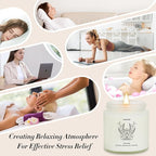 8 Pack Candles for Home Scented, Gifts for Women,Aromatherapy Candle Set for Women, Natural Soy Wax Jar Candles Set, Candle Gifts for Mother's Day, Birthday, Valentine's Day