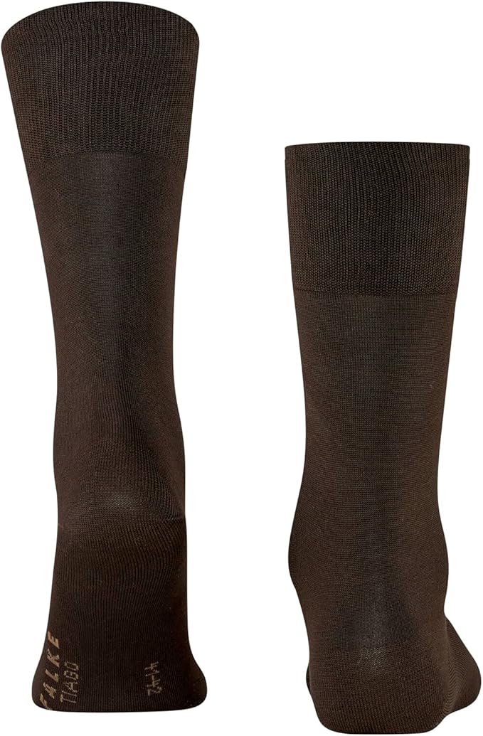 FALKE Men's Tiago Dress Socks, Sustainable Cotton, Crew, 1 Pair