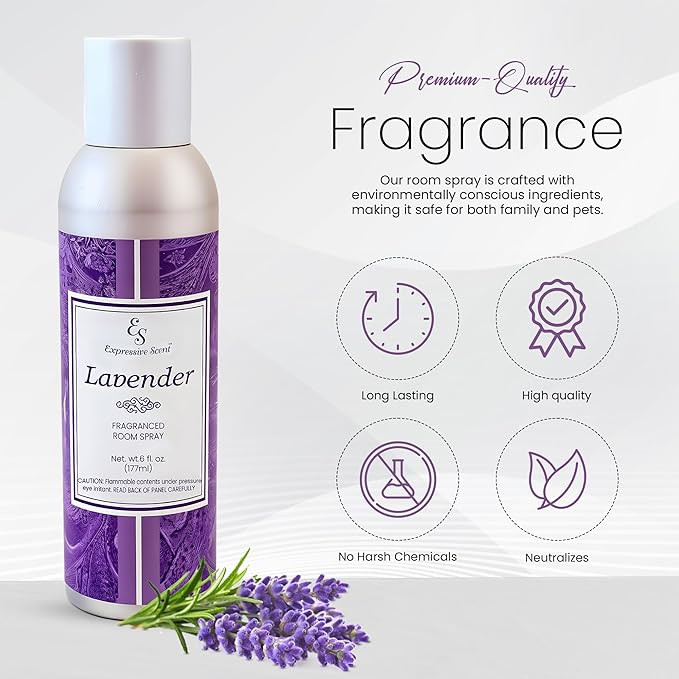 6 oz Lavendar Fragrance Room Spray