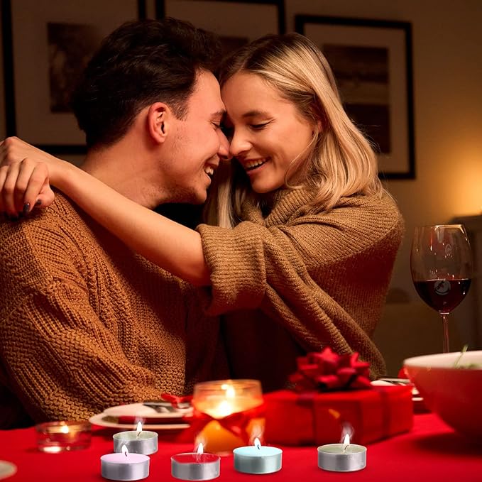 108 Pcs Scented Tea Lights Candles Mini Scented Tealight Candles Bulk for Burning Approximately 4 Hours Time(Mix)