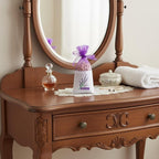 Lavender Sachet Bags Empty, 25 Pack Purple Gauze Ribbons Organza Gauze Favor Bags Sacks for Lavender, Spice(Light Purple)