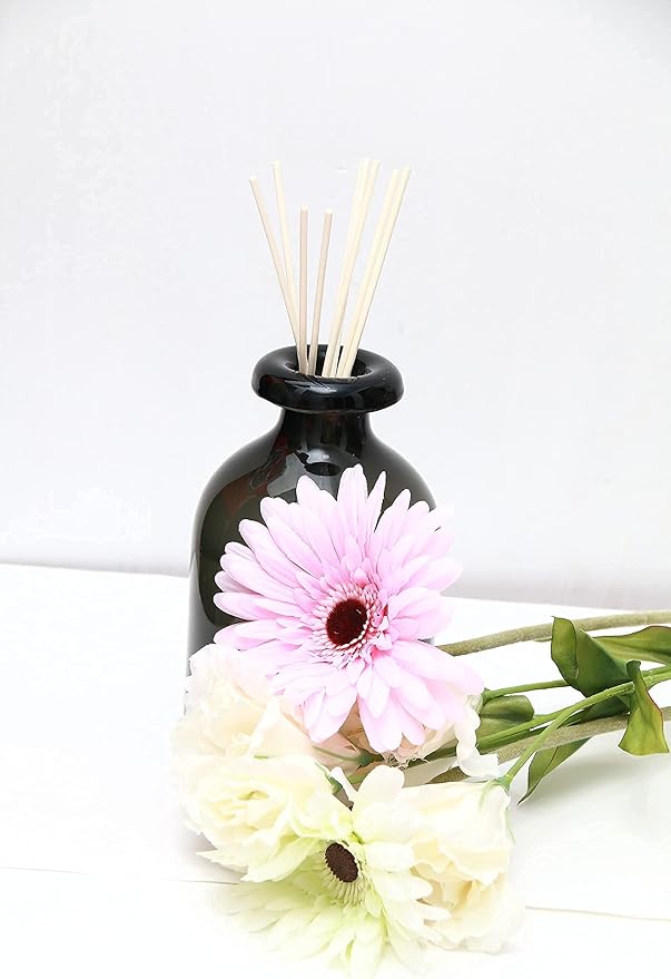 LWH-US 120 PCS Reed Diffuser Sticks,10 Inch Natural Rattan Wood Sticks,Essential Oil Aroma Diffuser Replacements Sticks for own Space (Primary Color) 103.70.59 inch