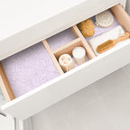 10 Sheets Drawer Liners for Dresser Scented Drawer Liners Non Adhesive Scented Paper for Fragrant Home Shelf Closet(Lavender,Cute Pattern)