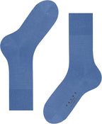 FALKE Men's Airport Dress Socks, Premium Merino Wool Cotton Blend, Sustainable Luxury, Eco-Friendly Business Casual, 1 Pair