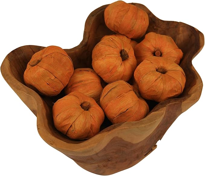 ANDALUCA Miniature Pumpkins Vase & Bowl Filler for Decorating & Crafts | Fall Pumpkin Home Decor (Mini Pumpkins)