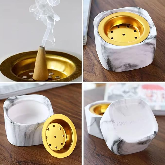 Arabian Incense (Bakhoor) Kit & Discovery Set – Complete Starter Bundle with Mini Burner, Tongs, Charcoal Rolls & 10 Premium Seasonal Samples – Perfect for Traditional & Modern Aromatherapy