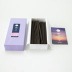 Asayu Japan Incense Sticks with Low Smoke for Morning or Evening Meditation, Relax or Yoga, Made in Japan 40gr - White Peach-Scent
