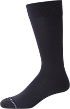 Nautica Mens Dress Socks - 10 Pack Breathable Stretch Crew-Length Work Socks for Men for Business Formal Wear (Sizes: 6-12.5)