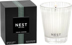 NEST New York Scented Classic Candle, Indian Jasmine - 8.1 oz - Up to 60-Hour Burn Time - Reusable Glass Vessel