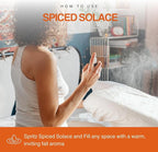 Spiced Solace Natural Perfume Surround Spray | Warm Spicy Scent inspired by Fall Season | No Parabens, No Synthetics | Essential Oil-Based |100ml