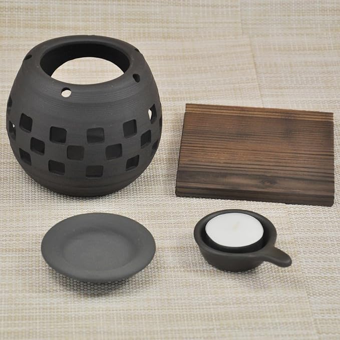 Tea Incense Burner Sekiryu Ceramic Tokoname Ware Made in Japan