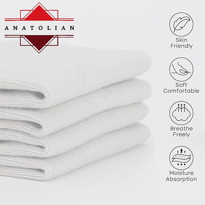 anatolian DRESS SOCKS Natural Comfortable Soft Classy - Made In TURKEY for Men Women Dress or Casual Footwear