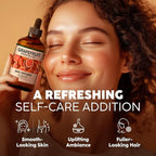 KUKKA Grapefruit Essential Oils - 4 Fl Oz - for Hair, Skin, Diffuser, Aromatherapy & DIY Soap Making Scent
