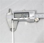 50 Pieces Fiber Reed Diffuser Replacement Refill Sticks for Aroma Fragrance (White, 12" x3.5mm)