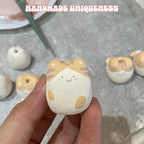 Handmade Ceramic Incense Holder for Sticks, Incense Plate for Stick with Ash Catcher Anti-ash, Incense Burner for Meditation Yoga Spa Aromatherapy Home Room Decor Easily Grab Ash