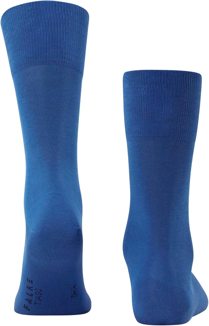 FALKE Men's Tiago Dress Socks, Sustainable Cotton, Crew, 1 Pair