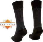 anatolian DRESS SOCKS Natural Comfortable Soft Classy - Made In TURKEY for Men Women Dress or Casual Footwear