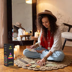 Luxe Incense Sticks Set – 175 Hand-Rolled Natural Incense with Holder | 7 Fragrances: Lavender, Sandalwood, Jasmine, Rose, Vanilla, Patchouli, Indian Temple | Aromatherapy, Meditation, Yoga, Gift