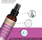 Sacred Element's Palo Santo & Lavender Room Spray | Natural Purifying Mist for Energy Clearing, Negativity Release, Spiritual Balance & Aromatherapy | 3.38 Fl Oz / 100ml Non-Toxic Air Freshener