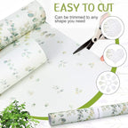 Fainne 12 Sheets Drawer Liners for Dresser Scented Drawer Paper Liner Non-Adhesive Fragrant Liners 15.7 x 22.8 in for Dresser Closet Shelves Kitchen Cabinet Shelf Bedroom(Jasmine)