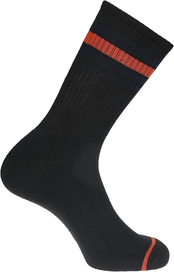 DOCKERS Men's Performance Socks - 3-Pairs and 6-Pairs Athletic and Dress Crew Socks for Men