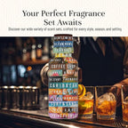 P&J Trading Fragrance Oils for Diffusers for Home Fragrance Scents for Candle Making - Soap Making Supplies - Car Diffuser Scents - Essential Home Gift Set - Gentlemen's - Cedar, Sandalwood & More
