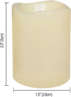 CANDLE CHOICE Battery Operated Flameless Votive Candles with Auto Timer Realistic Flickering Fake Tall Electric LED Tea Lights Set Wedding Halloween Christmas Decorations Batteries Included 12 PCS