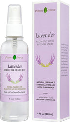 Lavender Linen and Room Spray, Natural Aromatherapy Sleep Spray for Relaxation and Stress Relief, Lavender Essential Oil for Pillows or Bedding, Odor Eliminator