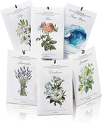 MYARO 12 Packs Scented Sachets for Drawer and Closet, Long-Lasting Sachets Bags Home Fragrance 6 Scents Option- Lavender, Rose, Jasmine, Ocean, Gardenia, Lily