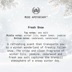 Muse Apothecary Flush Ritual - Aromatic & Refreshing Toilet Spray, Use Before You Go, 8 oz, Infused with Natural Essential Oils - Fresh Snow, 2 Pack