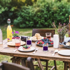 9-Pack 1.25-Inch Purple Votive Candles, Unscented Small Tealight Candle for Home Decor and Special Occasions